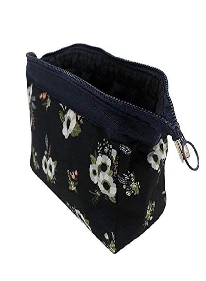 EAFTOS Unisex Travel Toiletry & Makeup Organizer Bag - 12cm Compact Pouch for Grooming, Shaving, Cosmetics & Essentials - Lightweight, Durable & Perfect (2, Brown & Black) - Image 2