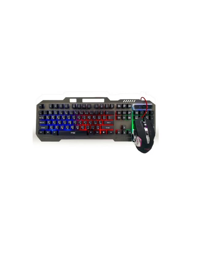BTMAX BT-Q310C LED Gaming Keyboard With Mouse Set - Image 2