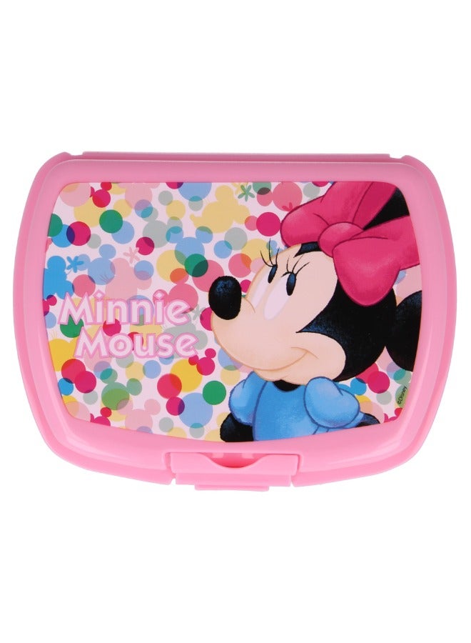 Disney Minnie Mouse Sandwich and Lunch Box 18cm x 14xm 7 cm  - Image 2