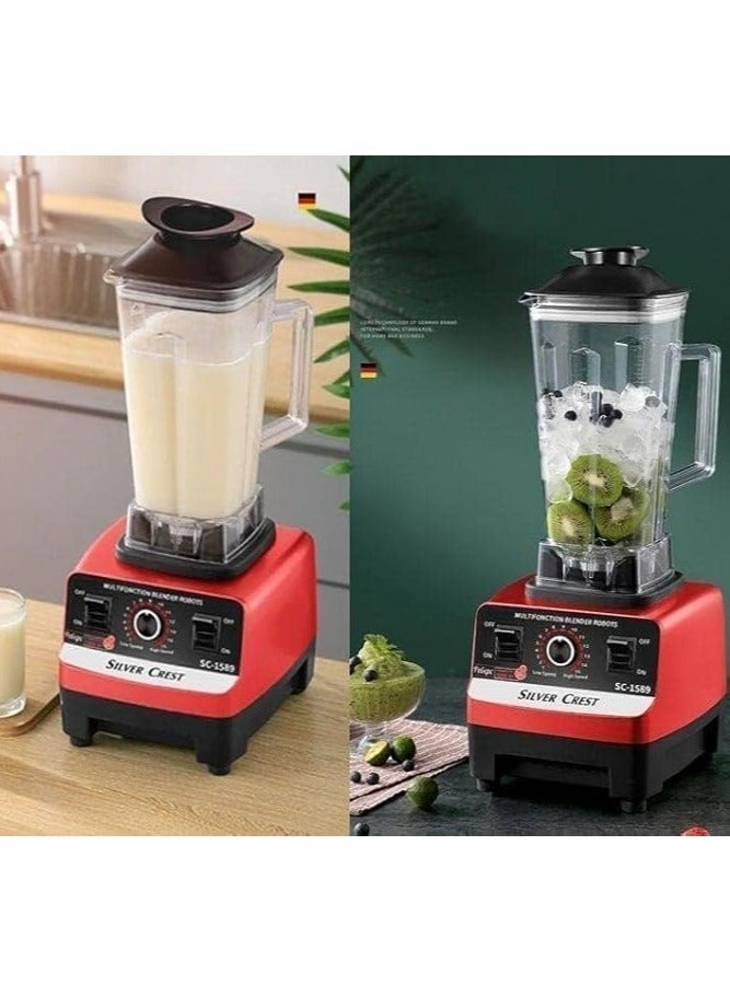 SILVER CREST Food Processor Blender 4500 Watt 2L Jug (Multicolor) - Image 4