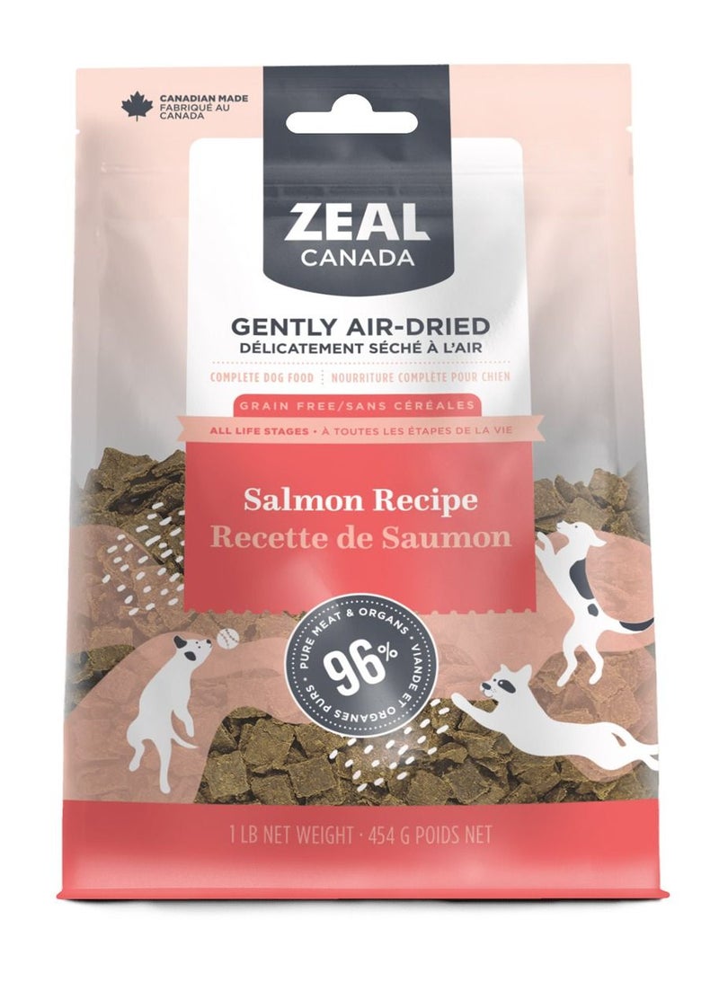zeal Air Dried Salmon Recipe Dry Food for Dogs 1Kg - Image 1