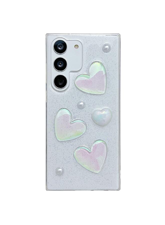 اس-توب جراب لهاتف Samsung Galaxy S23+ 5G جراب واقٍ من مادة TPU من مادة إيبوكسي Love - Image 1