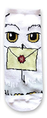 HYP Harry Potter Hedwig Hogwarts Letter Juniors/Womens 5 Pack Ankle Socks Size 4-10 Multi - Image 4