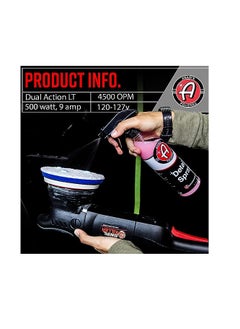 Adam's Polishes Adam's Polishes Swirl Killer 15mm Car Polisher Buffer Polisher Dual Action Machine Use W/Car Polish Polishing Compound or Car Scratch Remover Detailing Car Wash Clay Bar Ceramic Coating.  - Image 3