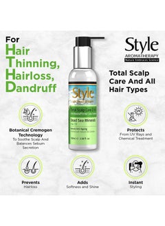 style aromatherapy Professional Total Scalp Care Hair Oil | For Hair Loss Control & Hair Thinning | For Anti Dandruff | 100 Ml  - Image 2