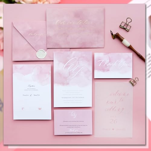 Benvo Vellum Paper Sheets 150-Pack, Printable & Traceable for Elegant Wedding Invitations, Photo Overlays, DIY Party Invites & Crafts Drawing(Translucent, 5 x 7 Inch) - Image 5