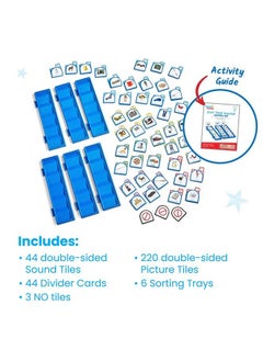 hand2mind Sort That Sound! Activity Set Phonemic Awareness Esl Teaching Materials Science Of Reading Manipulatives Letter Sounds For Kindergarten Speech Therapy Tools Phonics Flash Cards Medium  - Image 4