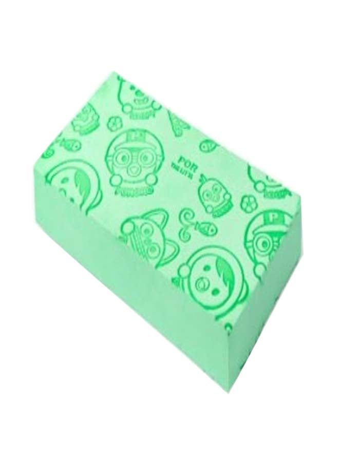 Magic Bath Sponge Green 10cm - Image 1