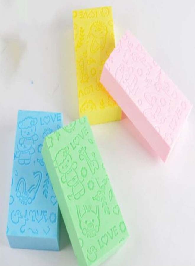 Magic Bath Sponge Green 10cm - Image 4