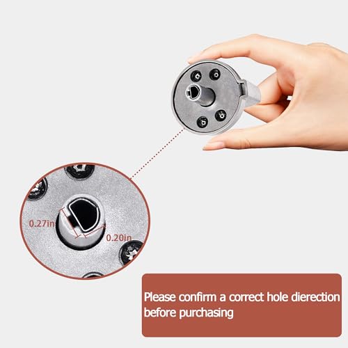 Funmit 5 Pack WB03X25796 Heavy Duty Burner Knob Exact Compatible with General Electric(GE) Stove Range Replaces AP5986232 WB03T10326 PS11721433 B071RXPPGF 4362262 Cooktop, Silver - Image 2
