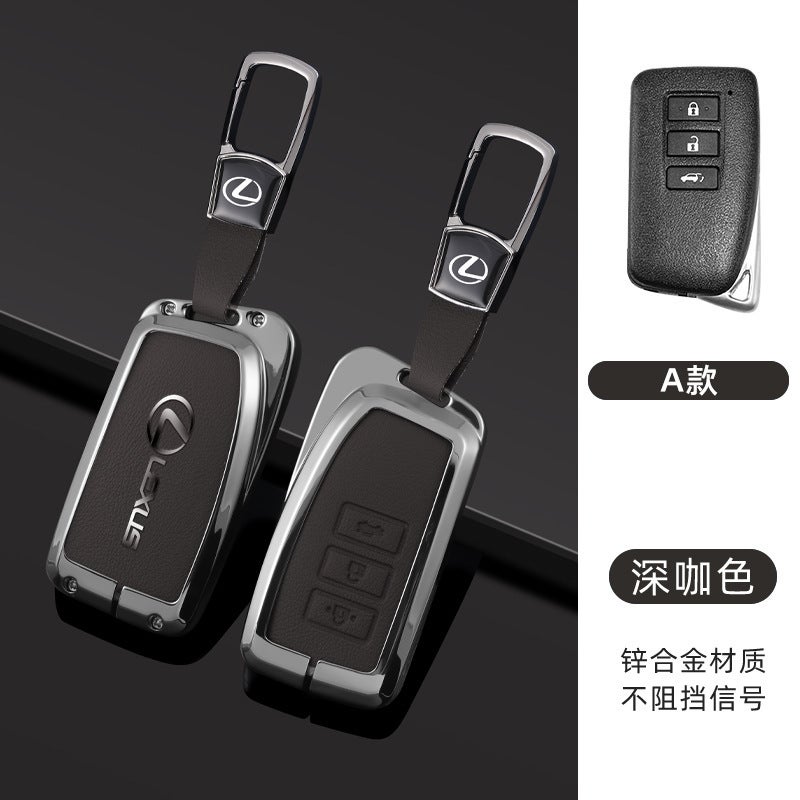 LEXUS Luxury Lexus Key Case for ES200, ES300H, RX300, NX, RX350 - Zinc Alloy Design - Image 1