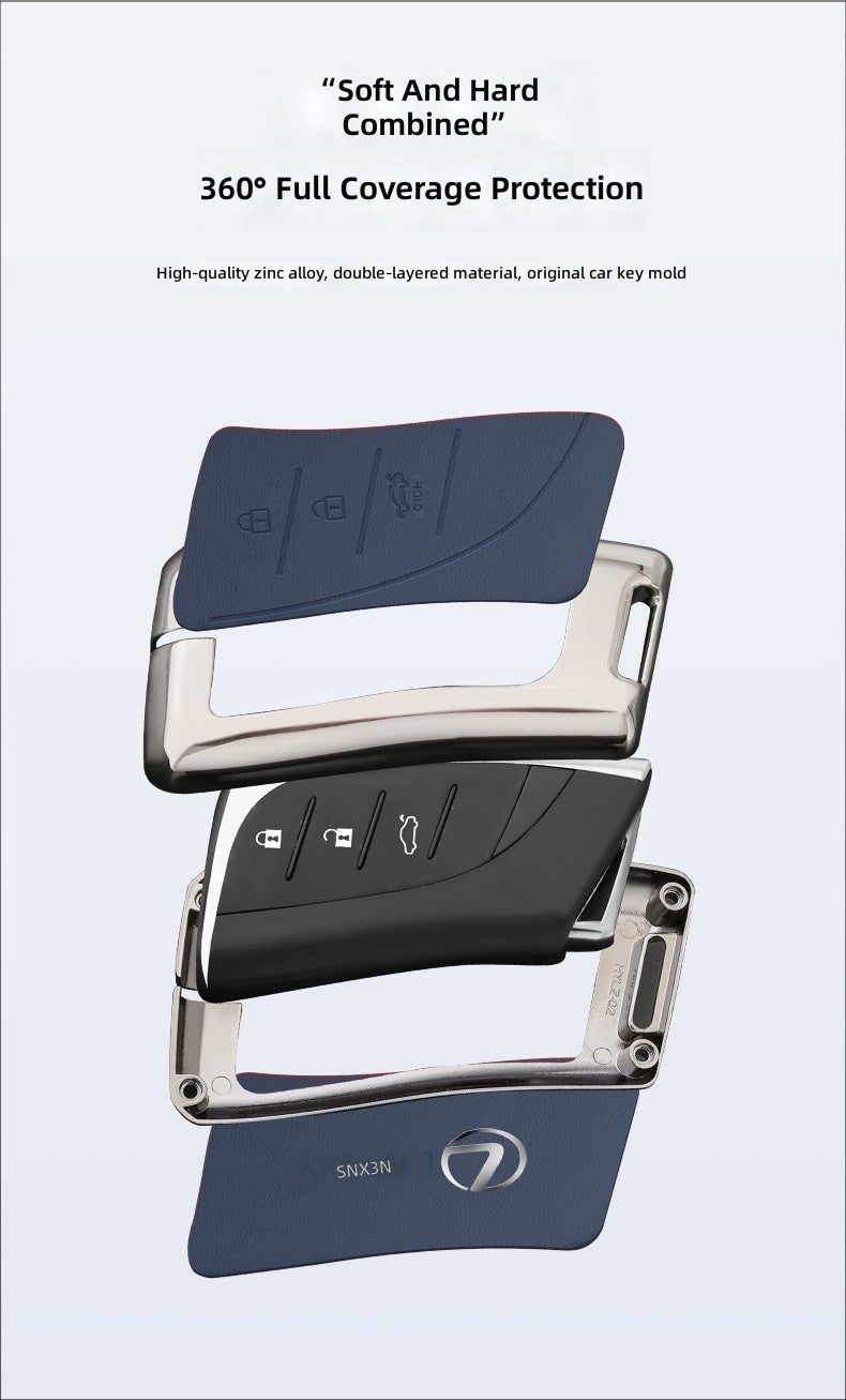 LEXUS Luxury Lexus Key Case for ES200, ES300H, RX300, NX, RX350 - Zinc Alloy Design - Image 3