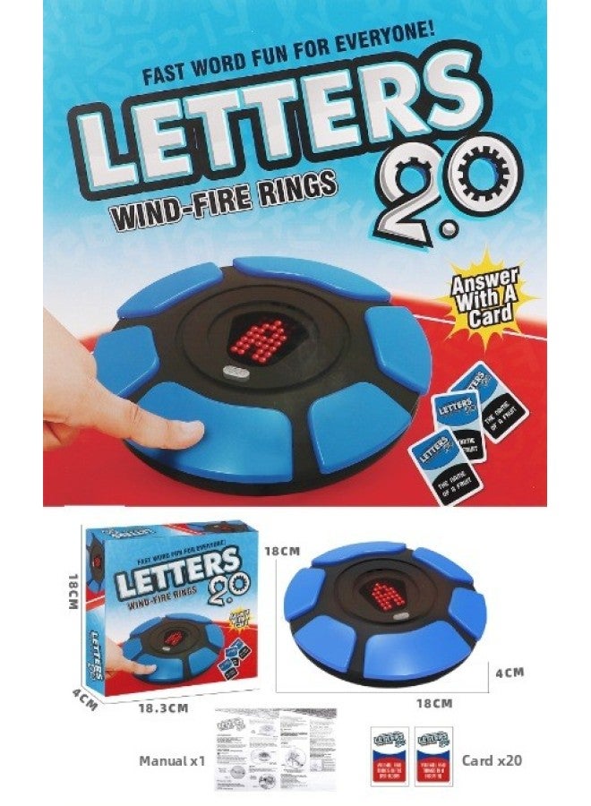 لعبة الحروف المجنونة الشهيرة العابرة للحدود، لعبة لوحية تفاعلية بين الوالدين والطفل، ألعاب تعليمية للأطفال، شحن مباشر