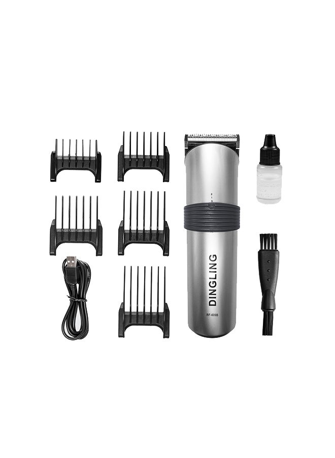 DINGLING Electric Hair Clipper RF-609B sliver - Image 1