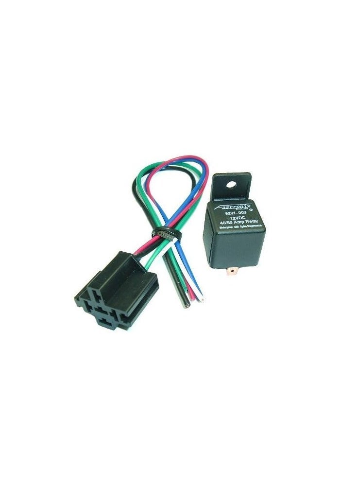 Fastronix Solutions Fastronix 40/60 Amp Waterproof Relay with Socket - Image 1