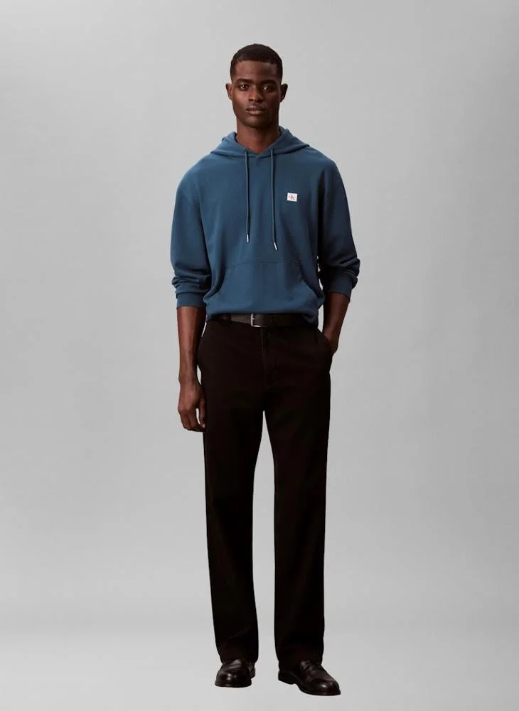 Calvin Klein Jeans  Woven Label Terry Hoody for Men | Best Price UAE