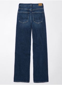 American Eagle AE Dreamy Drape بنطلون جينز ممزق فائق الخصر وواسع الساق  - Image 2