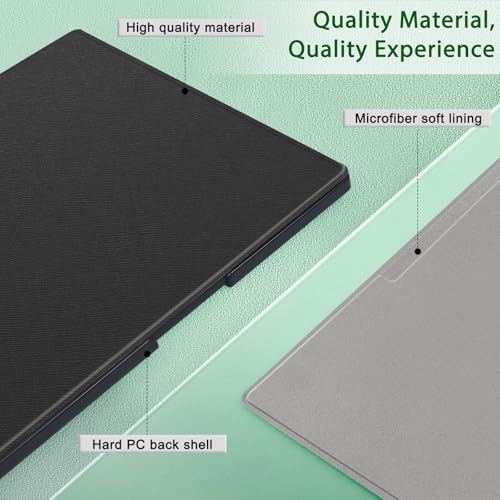 Aippdo Case for Remarkable Paper Pro Tablet 11.8" (Released in 2024), Hard Back Shell Protective Book Folio Cover with Built-in Pen Holder, with Auto Sleep/Wake Function. - Image 5