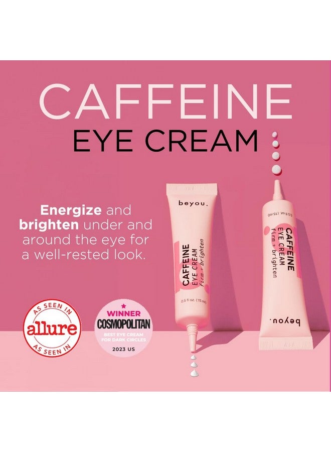 بي يو . كريم العين بالكافيين لتفتيح الهالات السوداء + العيون المنتفخة + مناسب للبشرة الحساسة، 0.5 أونصة سائلة - Image 2