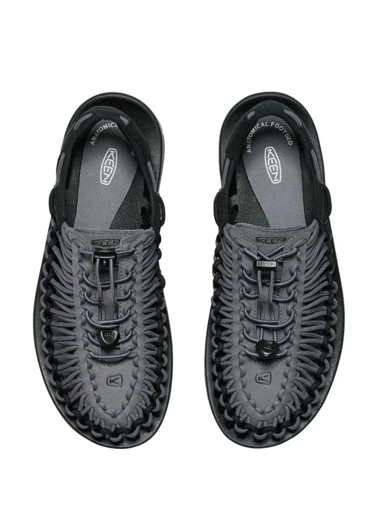 Keen MENS UNEEK FLAT SANDALS MAGNET/STEEL GREY