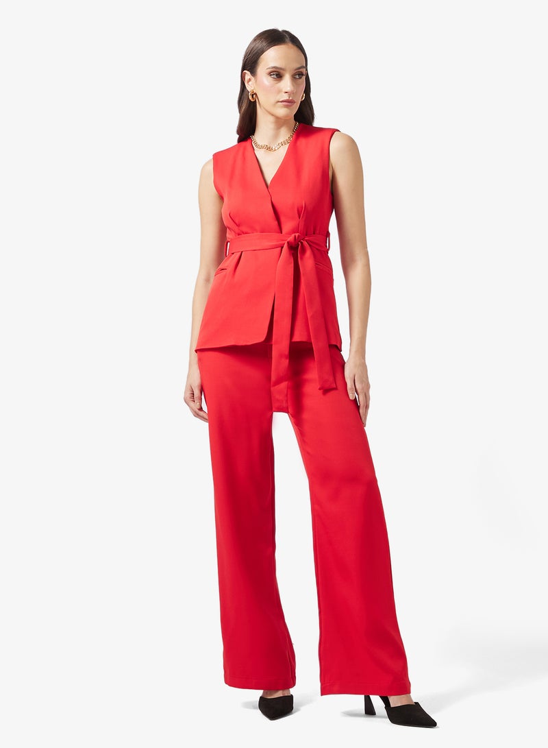 ELLA Vest & Pleate Skirt Set - Image 3