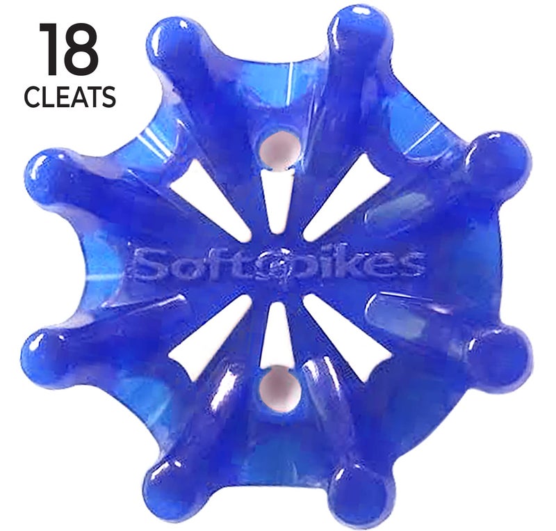 SOFTSPIKES Golf Spikes Fast Twist 3.0 Softspikes Pulsar Golf Cleats, Blue, Clamshell US - Image 2