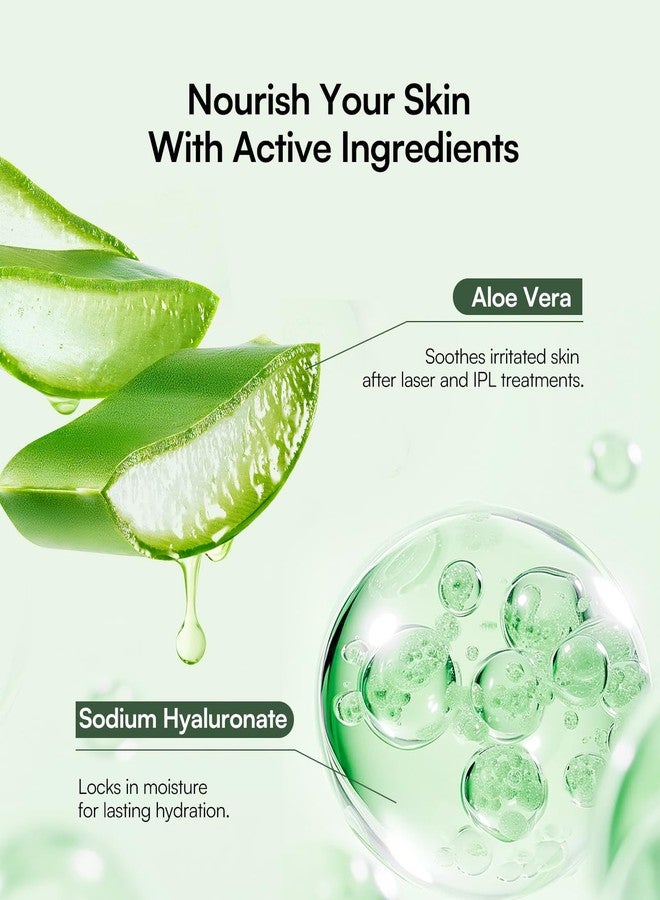 INIA Micro-current Conductive Gel for Facial and Body Skin Care Machines - Hydrating Gel Primer with Hyaluronic Acid, Anti-Aging & Skin Tightening for Women and Men, 10.56 Fl Oz - Image 3