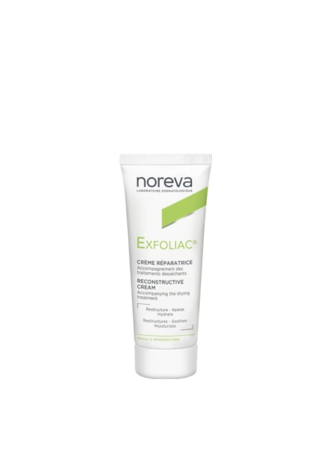 Noreva Exfoliac Repairing Cream 40ml - Image 1
