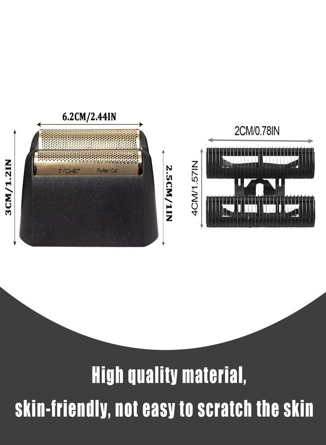 Sodaer Pro 5 Star Series Finale Shaver Replacement Foil and Cutter Bar Assembly Compatible with wahl Shaver Model 7031-100/7043-100-For men's shaving- 2Pcs Black - Image 2