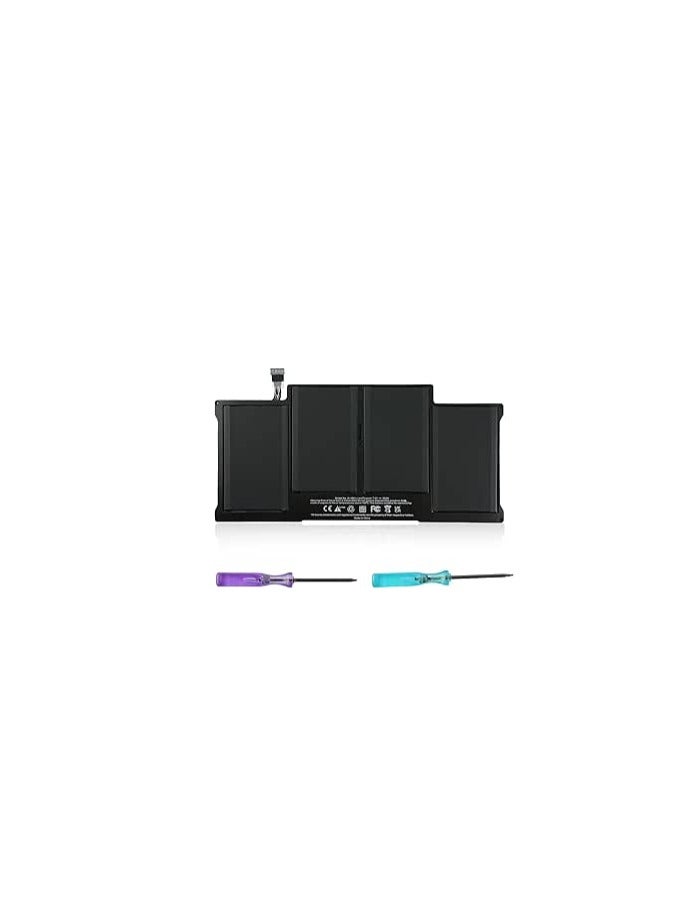 Terabyte Compatible 7.6 V/55 Wh A1496 Laptop Battery for MacBook Air 13 Inch A1369 (Late 2010 Mid 2011) A1466 (Mid 2012 2013 Early 2014 2015 2017) A1405 A1377 MC965LL/A MC965LL/A MC966 6 MD231 MD760 MD761 - Image 1