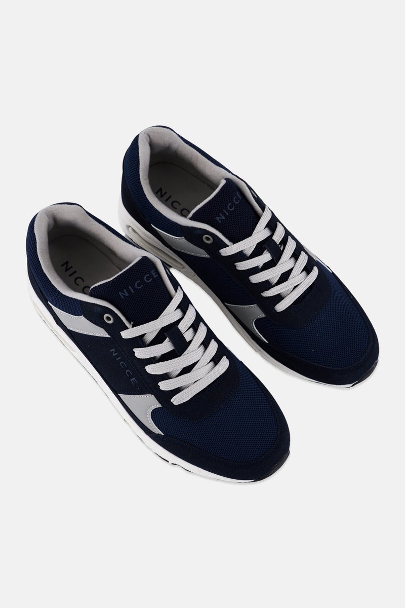 Nicce Men Pavani Lace Up Training Shoes, Navy - Image 4