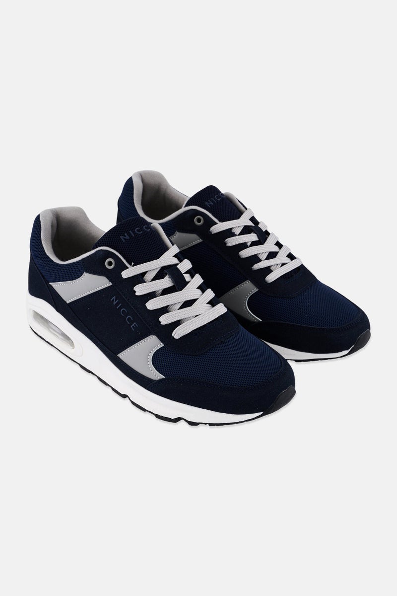 Nicce Men Pavani Lace Up Training Shoes, Navy - Image 1