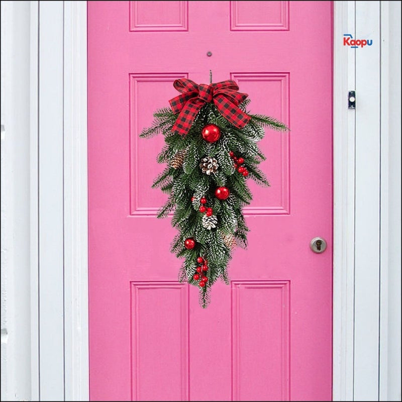 Christmas Inverted Wreath Decoration - Image 2