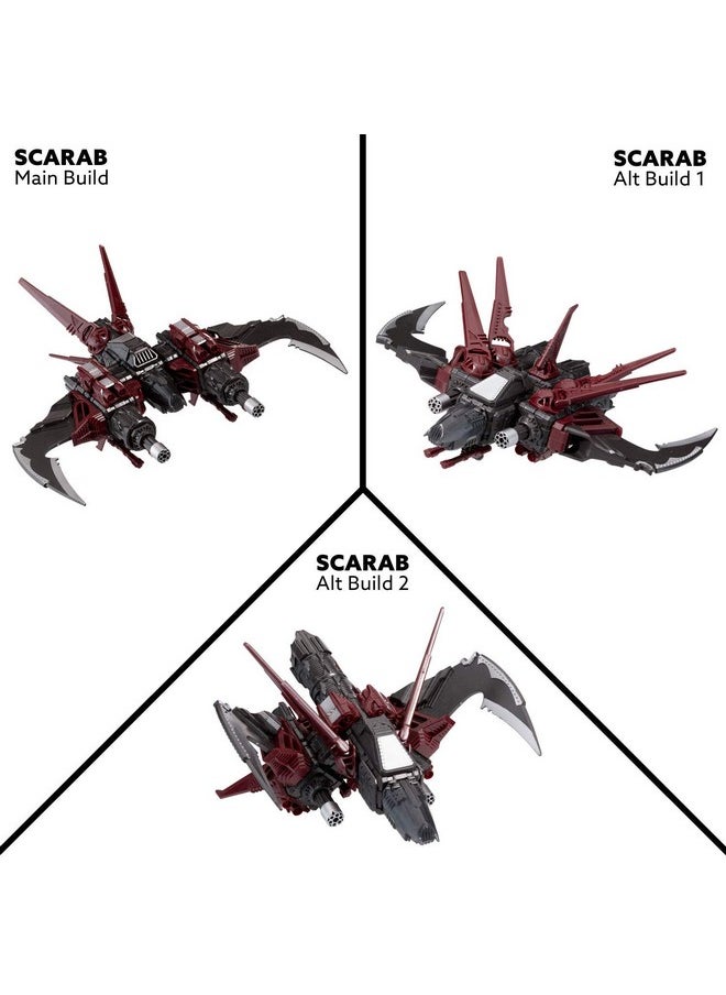 SNAP SHIPS Snap Ships Scarab K.L.A.W. Interceptor - Construction Toy for Custom Building and Battle Play - Ages 8+  - Image 3