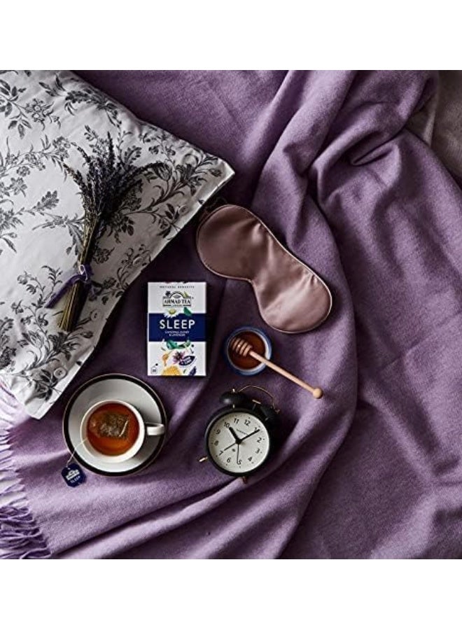 Ahmad Tea Sleep Tea Bags with Chamomile, Honey & Lavender - 20 Count - Image 4