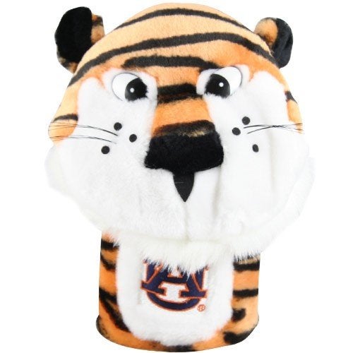 Team Golf NCAA Auburn University Tigers Mascot Head Cover Mascot Golf Club Headcover, Fits most Oversized Drivers, Extra Long Sock for Shaft Protection, Officially Licensed Product - Image 2