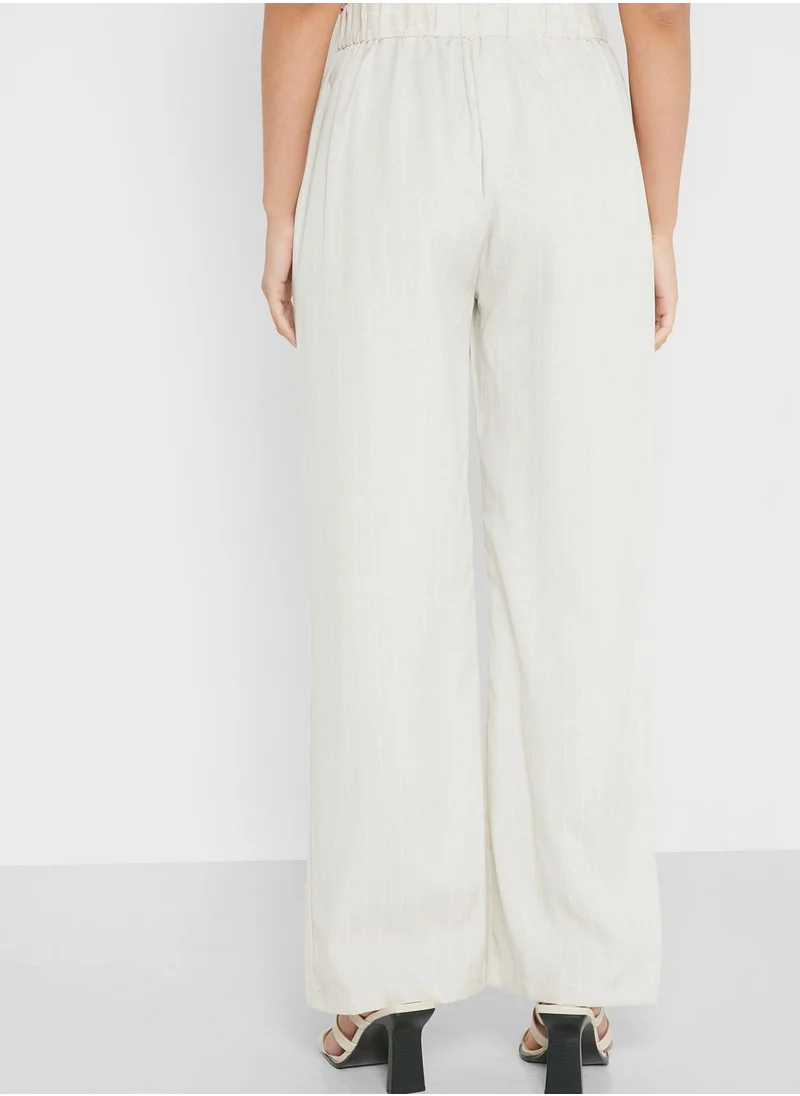 DOROTHY PERKINS Belt Detail Wide Leg Pants