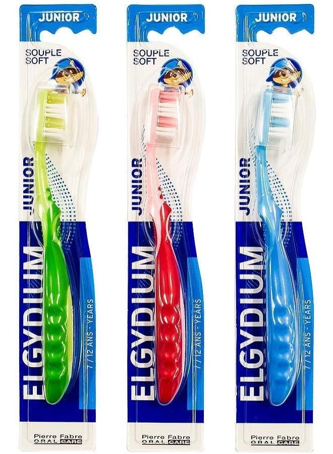 ELGYDIUM فرشاة أسنان ناعمة للأطفال - Image 4