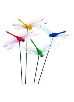 Generic 26Pcs Colorful Garden Butterflies Stakes Patio Butterfly Ornaments on Sticks for Outdoor Party Yard Garden Plant Decorations Garden Butterflies Stakes Double-deck Butterflies Ornaments  - Image 4