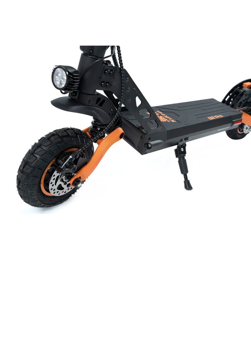 KuKirin G2 Pro Electric Scooter (2025 Model) – 600W Brushless Motor, 45 km/h Max Speed, 58 km Range, 48V 15.6Ah Lithium Battery, Dual Disc Brakes, Detachable Seat, 120 kg Max Load Electric Scooter | G2 PRO - Image 4