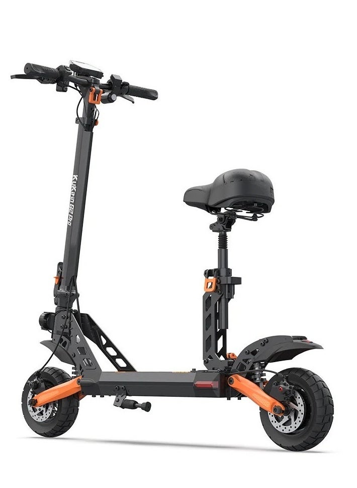 KuKirin G2 Pro Electric Scooter (2026 Model) – 600W Brushless Motor, 45 km/h Max Speed, 58 km Range, 48V 15.6Ah Lithium Battery, Dual Disc Brakes, Detachable Seat, 120 kg Max Load Electric Scooter | G2 PRO - Image 3