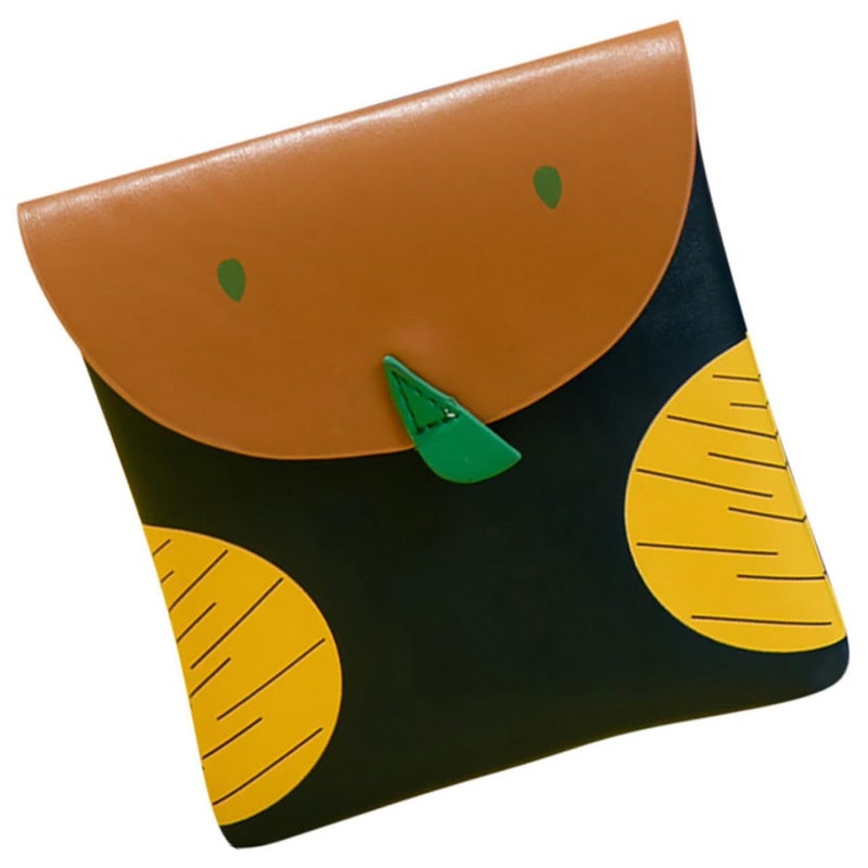 Portable Pad Bag for Period Essentials Assorted Color 14x14cm - Image 2