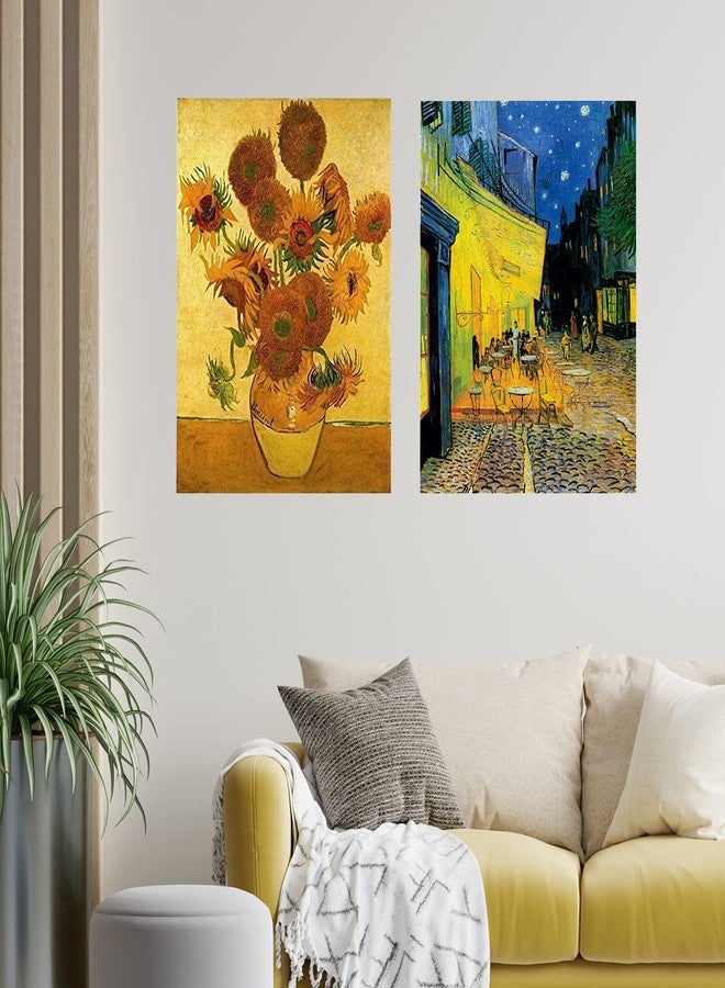 LADECOR Design Vincent Van Gogh's Famous & Worldclass Paintings- Set of 5 - Image 2