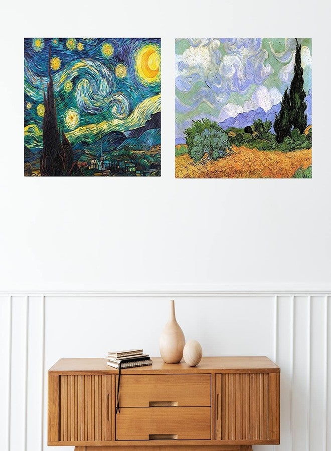 LADECOR Design Vincent Van Gogh's Famous & Worldclass Paintings- Set of 5 - Image 4