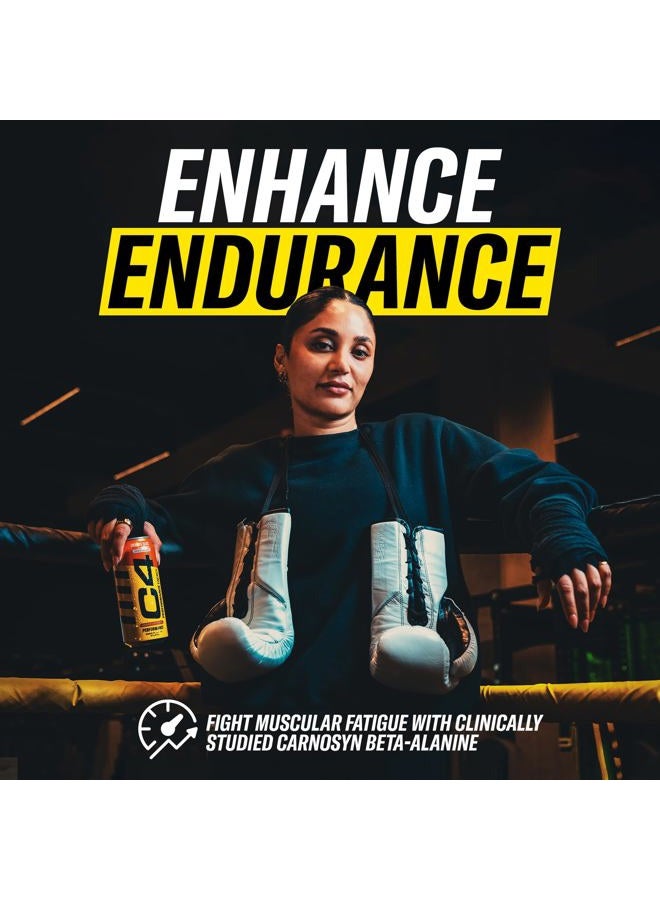 C4 Cellucor C4 Energy Carbonated Zero Sugar Energy Drink, Pre Workout Drink + Beta Alanine - Midnight Cherry - 16 FL OZ (473 ml) - Pack of 12 (Packaging May Vary) - Image 5