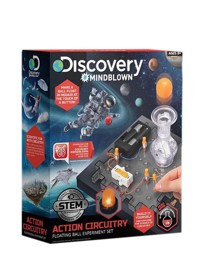 Discovery Mindblown Toy Circuitry Action Experiment  - Floating Ball STEM Toys or Kids 8+ Years  - Image 1
