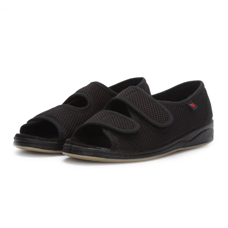 Widened And Fattened Shoes For The Middle-Aged And Elderly Can Be Adjusted In Size. The Feet Can Be Worn With Thumb Valgus Deformity After Operation. - Image 1