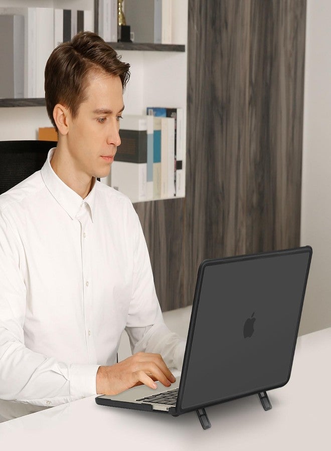 MOSISO Compatible with MacBook Pro 13 inch Case M2 M1, Black - Image 5