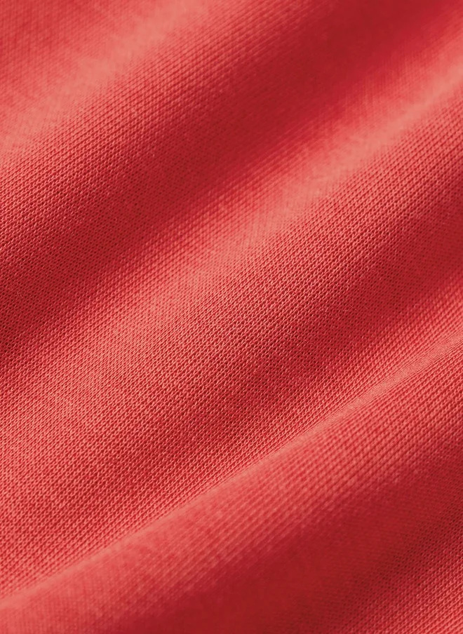 The Souled Store  The Souled Store Men Oversized Fit Colourblocked Red Baseball Shirt  | Best Price UAE