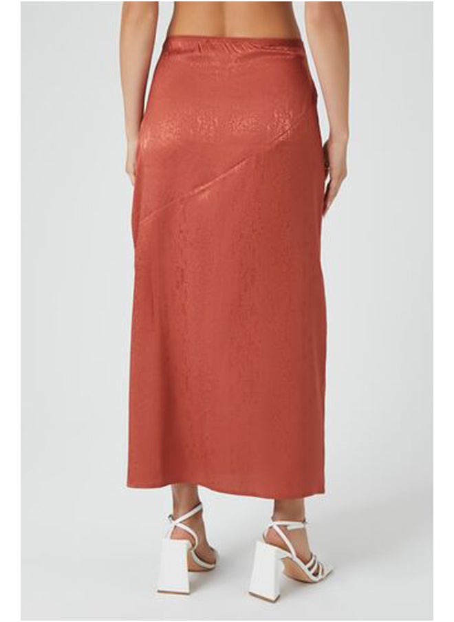 FOREVER 21 Satin Maxi Slip Skirt  - Image 4